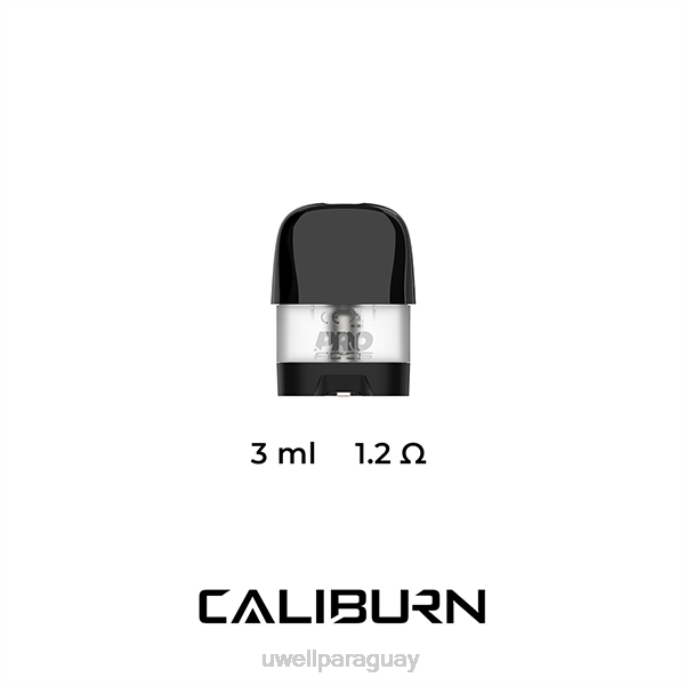 R8Z0K48 - UWELL sabor 12 ohmios UWELL CALIBURN X vainas de repuesto | 2 paquetes